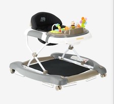 4-in-1-Kinder Walker kinderwagen Schwarz & Grau