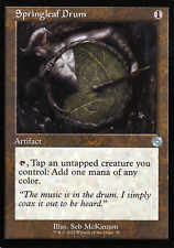 Springleaf Drum V.1 Retro Frame The Brothers' War MTG