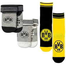 BVB Borussia Dortmund Babysocken Kleinkinder Socken Kindersocken Strümpfe Kids