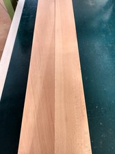 2 Buche Kantholz  90 x 90 x 800 mm gehobelt Tischbein Stuhlbein Drechsel