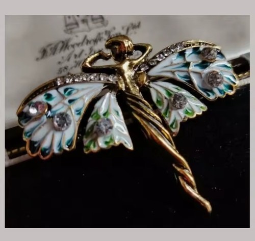 Vintage art nouveau stil fee - nouveau,