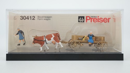 Preiser 30412 bauernwagen - h0,