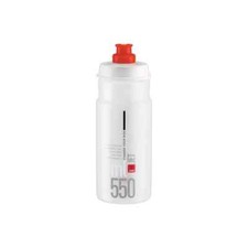 ELITE Trinkflasche JET CLEAR ROT 550 ML kompostierbar & umweltfreundlich