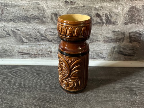 Vase braun keramik 21 - braun, /