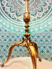 Antiker Lampenfuß aus Messing Stehlampe