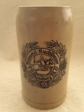 wunderschöner seltener Brauerei Kuchlbauer Abensberg Bierkrug Maßkrug Steinkrug