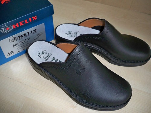 Helix pantoletten leder - pantoletten,