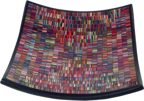 Eckige mosaikschale - eckige,