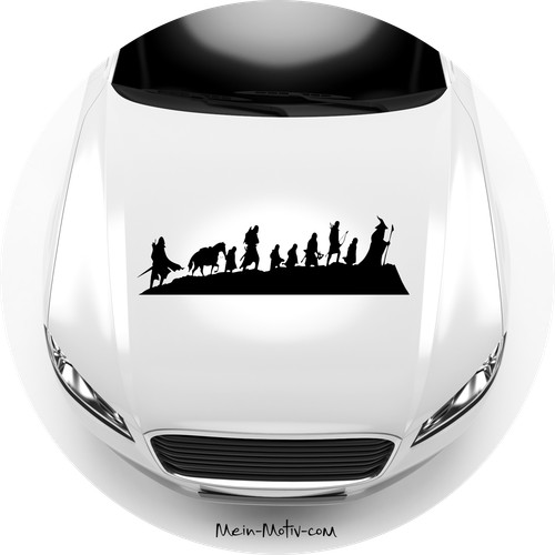 Autoaufkleber herr der ringe - herr,