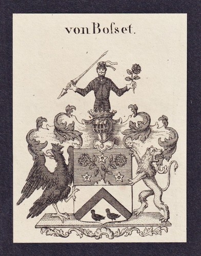 Bosset wappen coat - coat, of