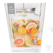 Saveur et Degustation kv7177 Fontaine vetro trasparente 18 x 18 x 31 cm Water (8