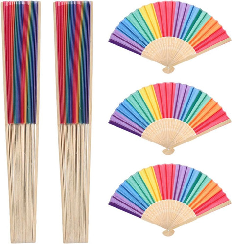 Faltbarer handfächer - faltbarer,