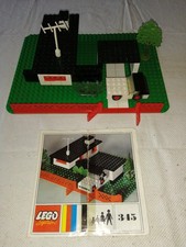 Altes Lego Vintage Haus und Auto 345 mit Anleitung