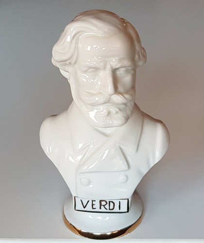Porzellan figur giuseppe verdi - porzellan,