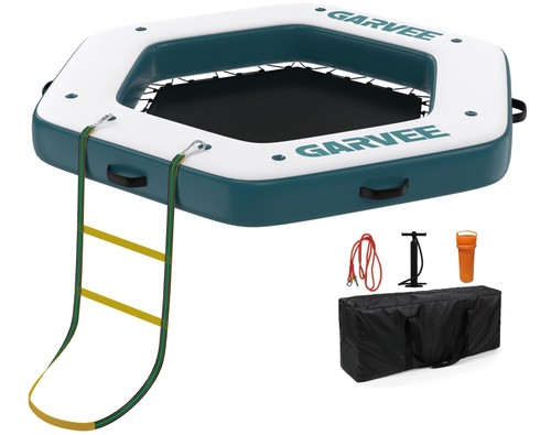 Aufblasbares trampolin - aufblasbares,