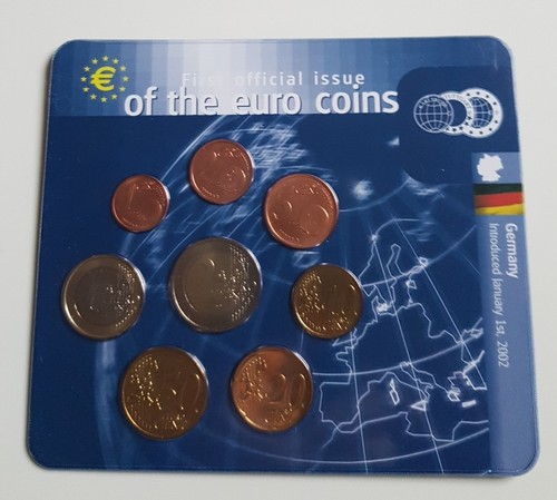 Euro coin collection 2002 von - euro,
