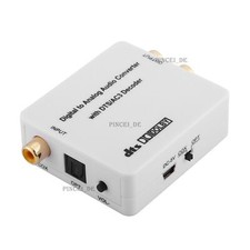DAC220 DTS/AC3 2.0CH Audio Decoder Digital To Analog Audio DAC Converter #D2
