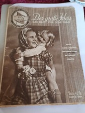 Alte Mode Zeitschrift *Der große Kreis 2/ 1946  Das Blatt für jede Frau+45 Pf+RA