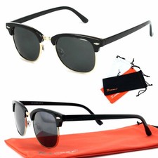 Retro Browline Sonnenbrille