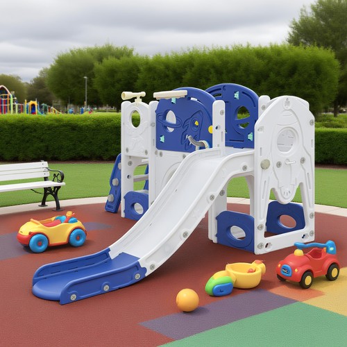 Kinderrutsche spielset 1 - kinderrutsche, 8-in-1