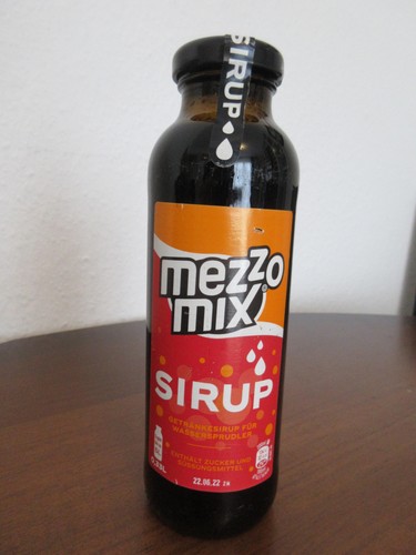 Coca cola mezzo - mezzo, sirup