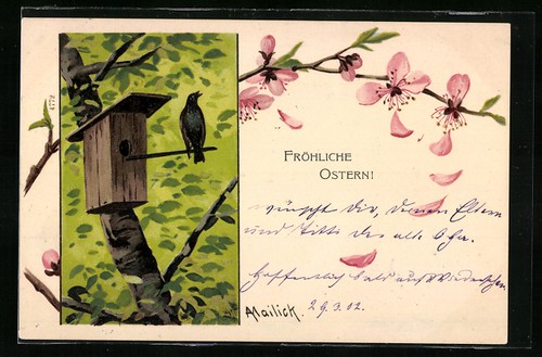 Künstler alfred mailick - künstler-ak,