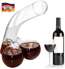 Dekanter Wein Whisky Karaffe