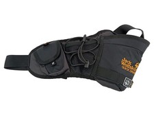 Jack Wolfskin Gürteltasche Outdoor Schwarz Polyester Klein Logo