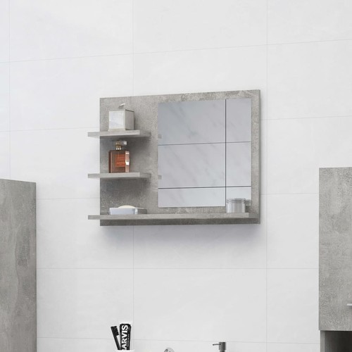 Spiegelschrank eiche anthrazit - spiegelschrank,