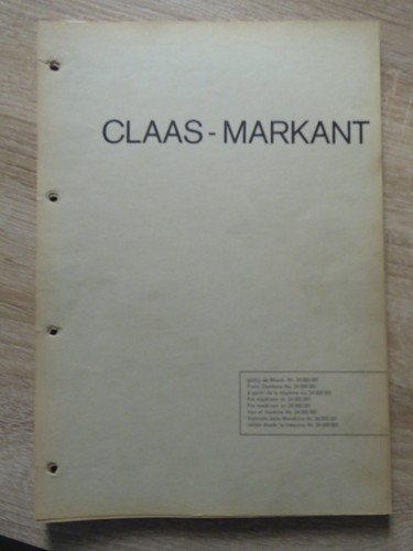 Claas ballenpresse markant - claas,