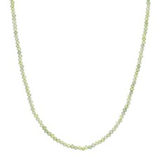Peridot Halskette Damen 925