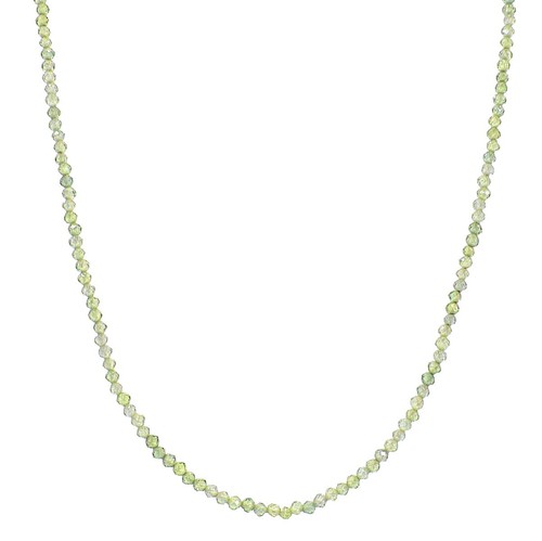 Peridot halskette damen - peridot,