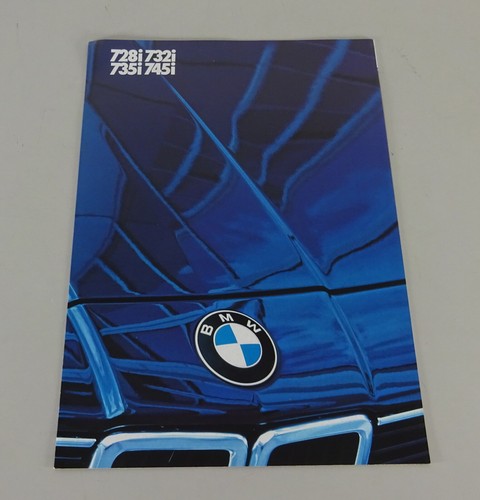Opuscolo bmw 7er e23 - opuscolo,