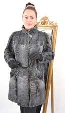 A5217 PERSIANER JACKE PELZ MANTEL PELZJACKE - SWAKARA PERSIAN LAMB FUR JACKET