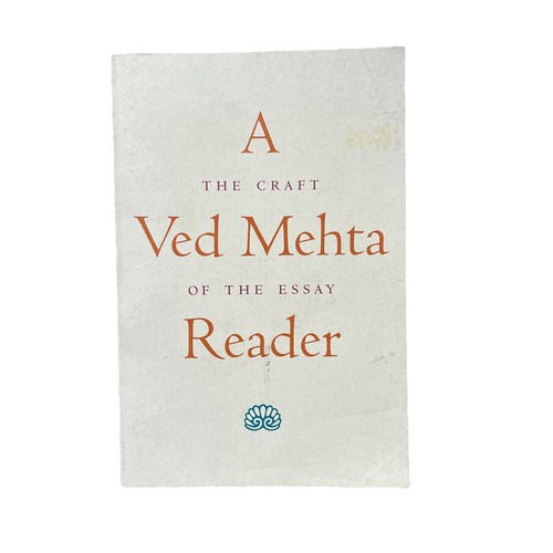 Ved mehta reader the craft - mehta,