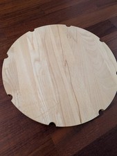 Servierplatte, Holz drehbar