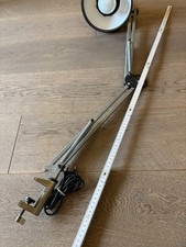 Tischlampe Vintage Lival P10 Architektenlampe Lampe  Büro Klemmlampe Finnland