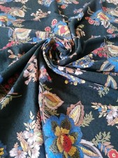 Stoff Reste Blumenprint