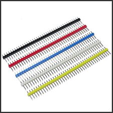 5x Stiftleiste Set farbig 40 Pins 2,54mm Steckerleiste Pin Header für Arduino