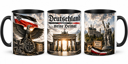 Deutschland meine heimat tasse - deutschland,