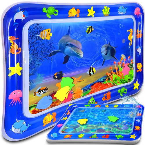 Baby wassermatte bauchlage - baby,