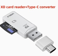 1/2X XD Picture Card Reader USB 2.0 Memory Adapter for Olympus Fuji Cameras