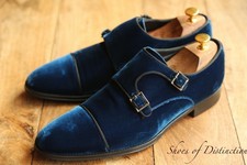 Russell & Bromley Blue Velvet