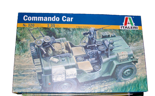 Italeri commando car - commando,