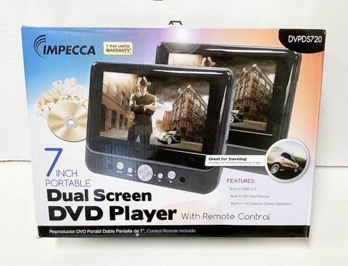 Impecca dvpds720 dual - impecca, 7"