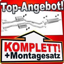 Auspuff für OPEL OMEGA A 2.6