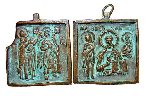 Orthodoxe ikonen anhänger - 2,