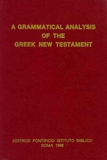 Grammatical analysis the - of,