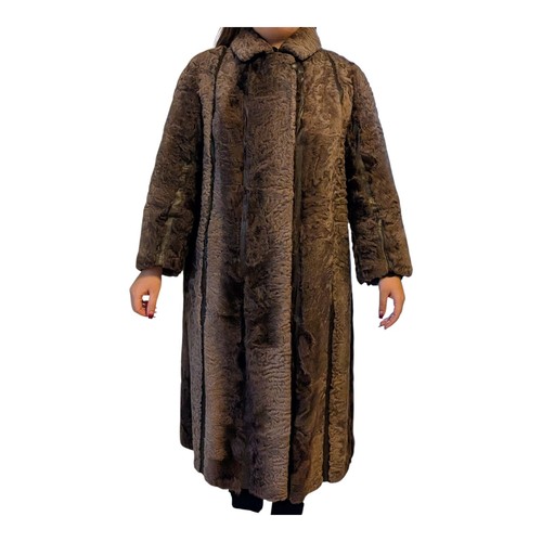 Astrachan persianer pelzmantel - persianer,