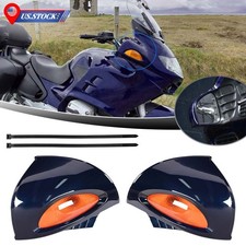 Blau Motorrad Spiegel Blinker